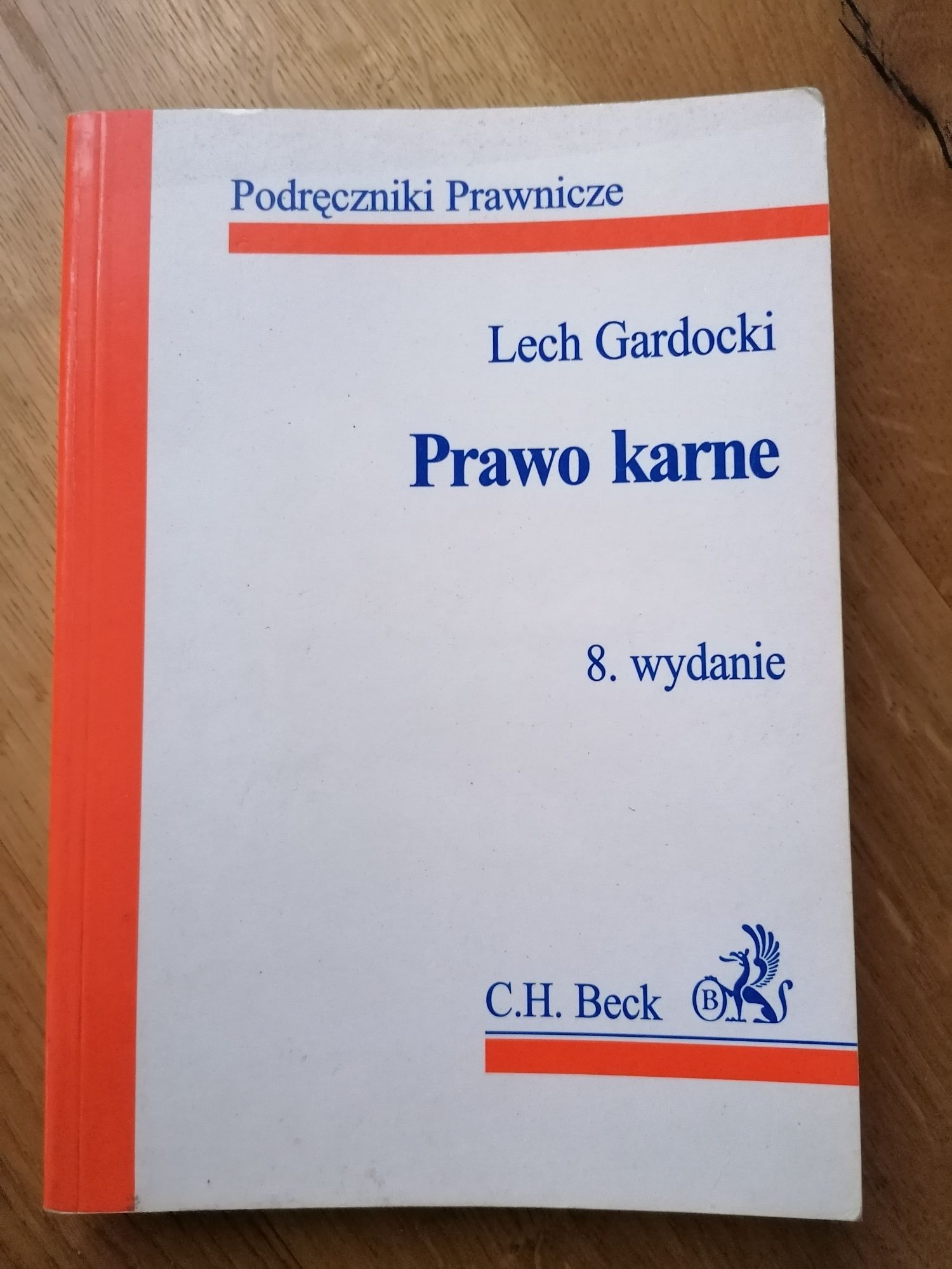 Prawo karne. Lech Gardocki.