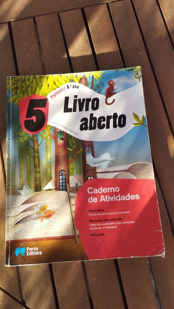 Vendo livros do 5ano usados 5€/un