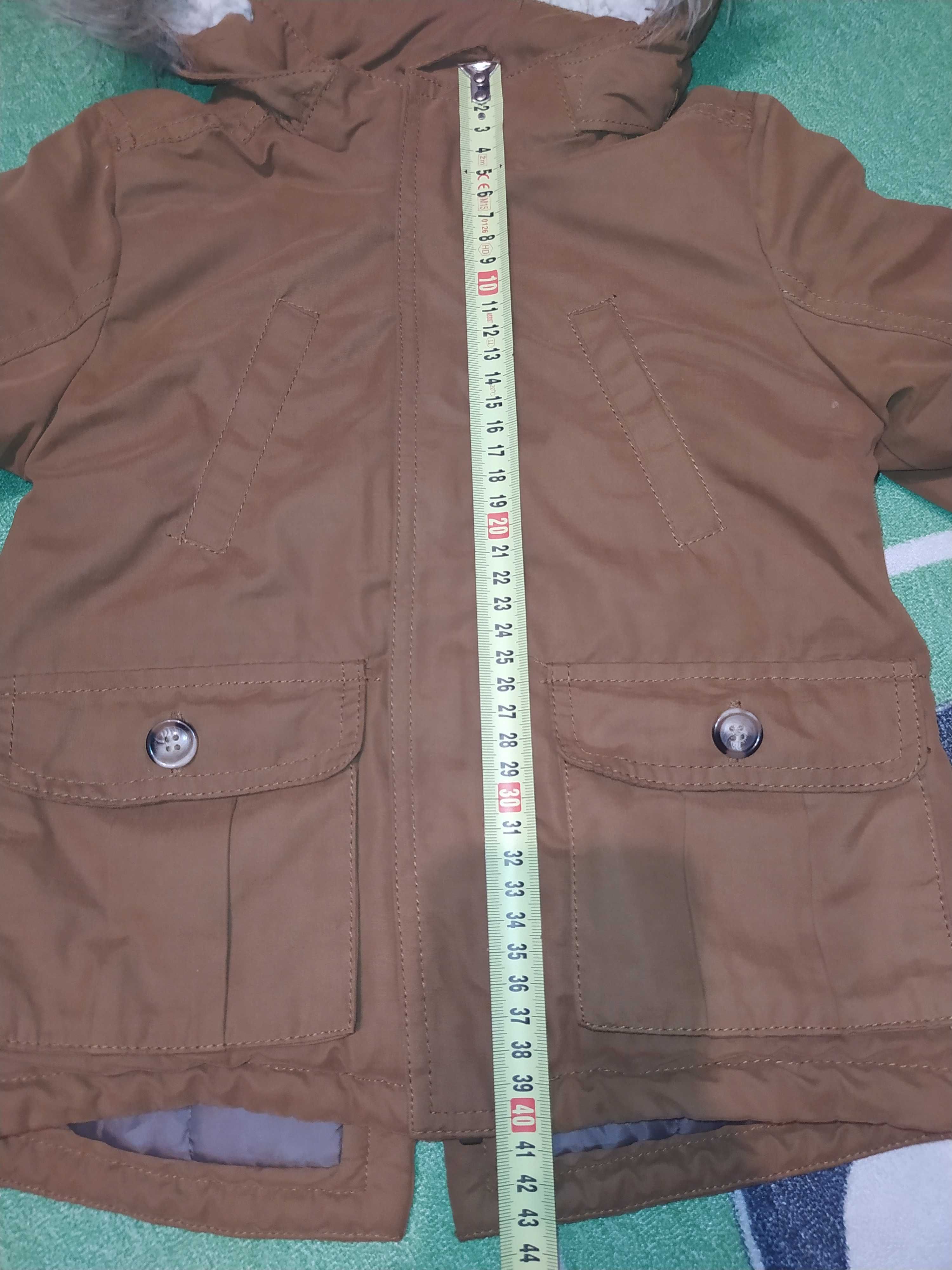 Kurtka parka chłopięca h&m 92