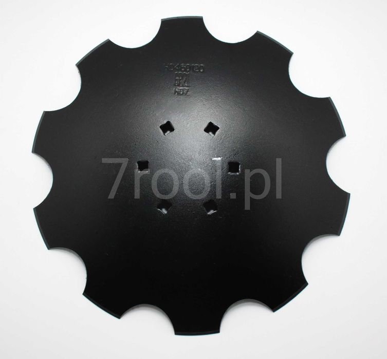 Talerz uzębiony agregat, brona talerzowa, gruber, ścierniskowy fi 510