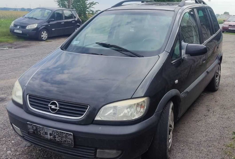 Części blacharskie Z298 Opel Zafira A 1.6 silnik X16XEL skrzynia