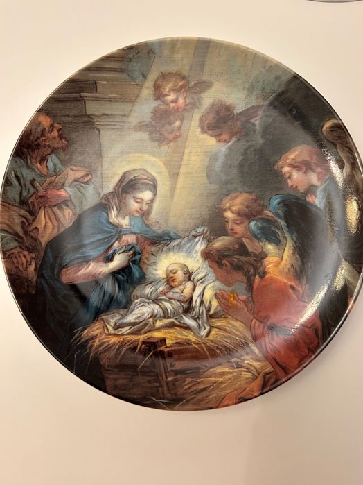 Vista Alegre prato coleção Festa de Natal 1999