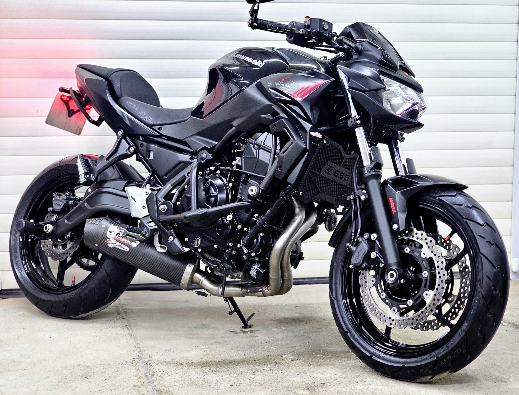 Kawasaki Z650 Black edition 2021 rok  35KW A2 Wydech MiVV dodatki