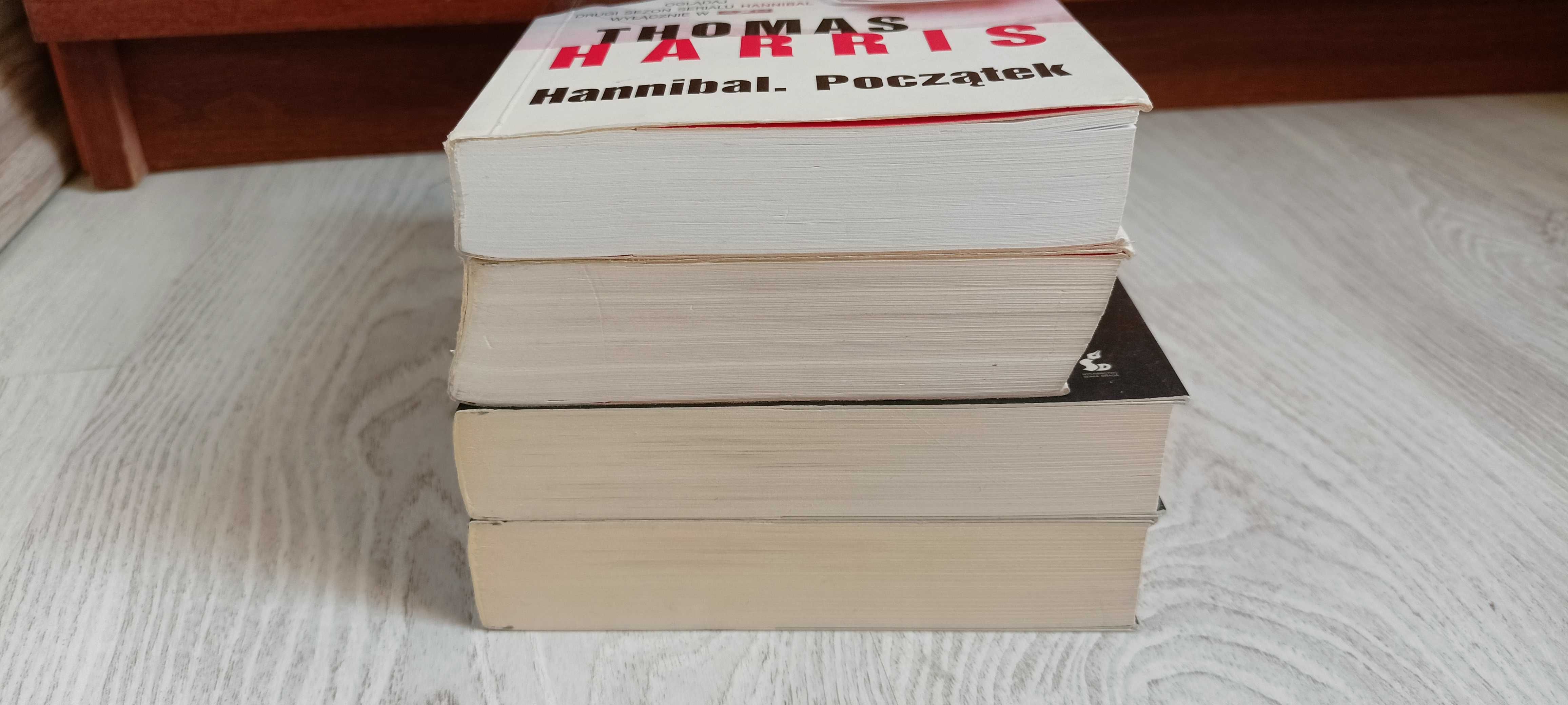 4x Thomas Harris Milczenie owiec + Hannibal Początek + Czerwony Smok