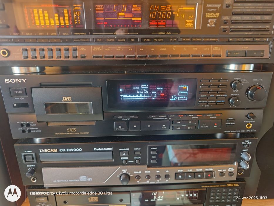 Magnetofon dat Sony DTC 57es plus pilot zamiennik