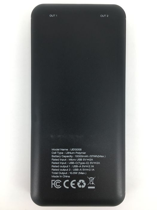 Повербанк Powerbank Energizer 10000 mAh usb C