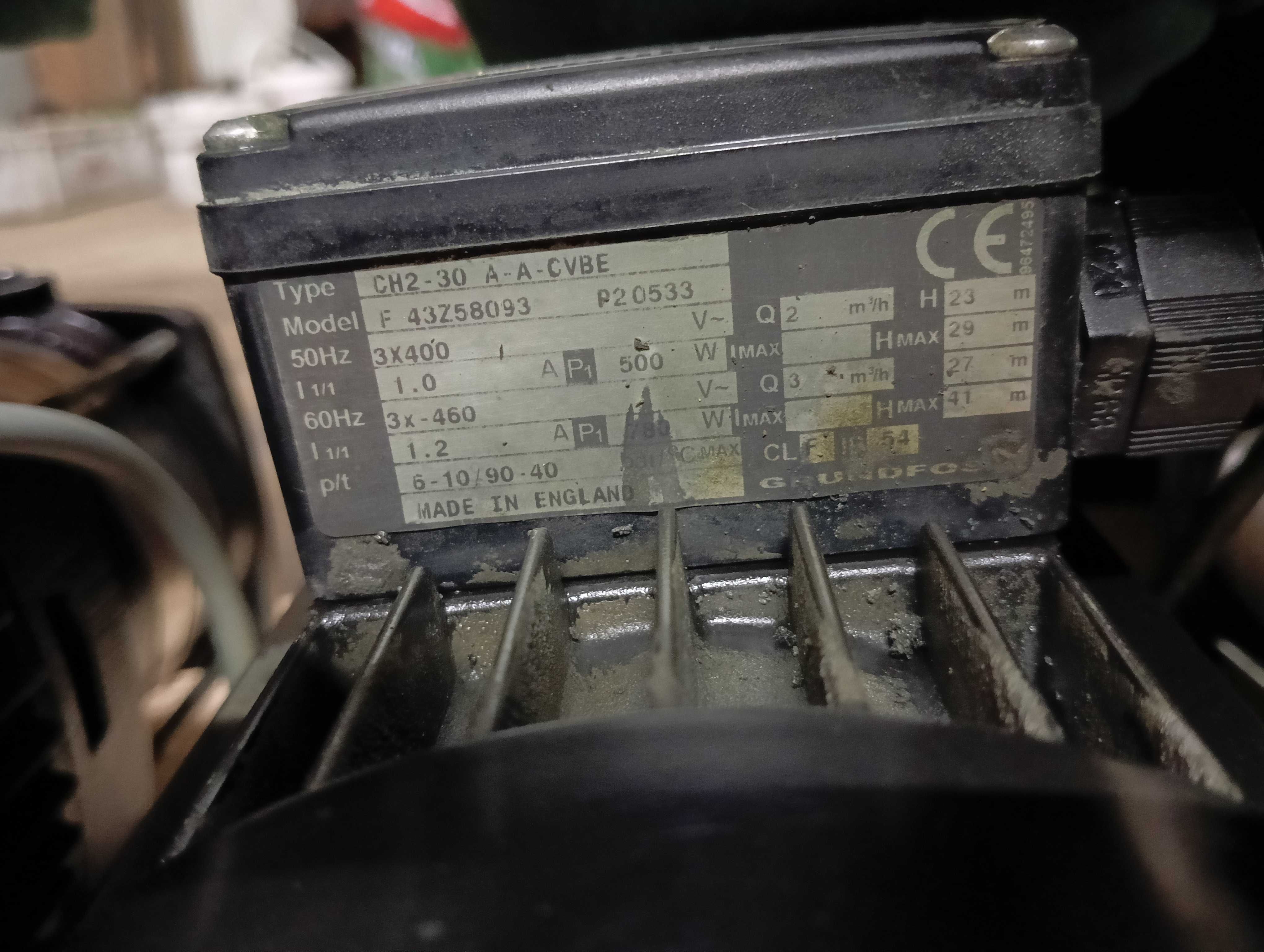 Pompy Grundfos CH2-30 A-A-CVBE