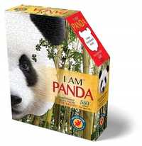 Puzzle konturowe miś panda 550 el Madd Capp