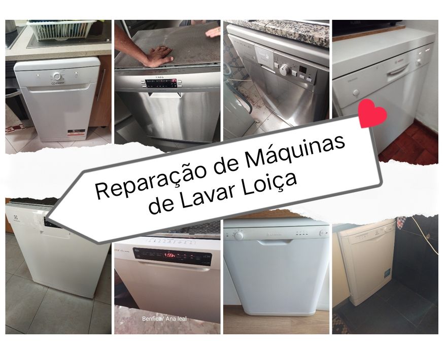 Reparação de Máquinas de Lavar Roupa e Loiça