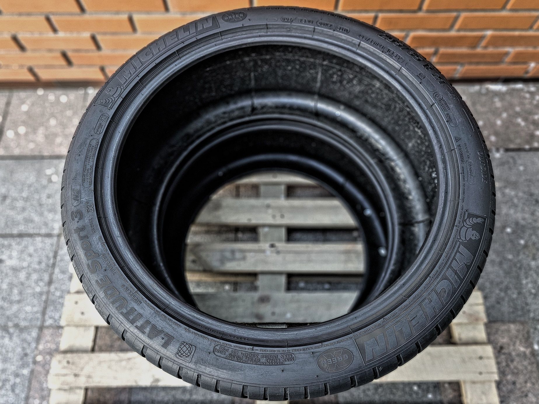 Пара 295/35r21 Michelin | Sport 3 | 5.5mm | 2022 | Ідеальний стан