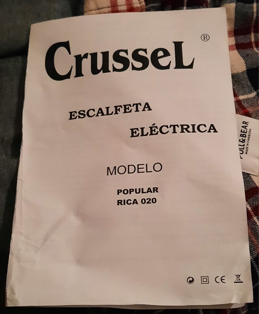 Escalfeta elétrica Crussel