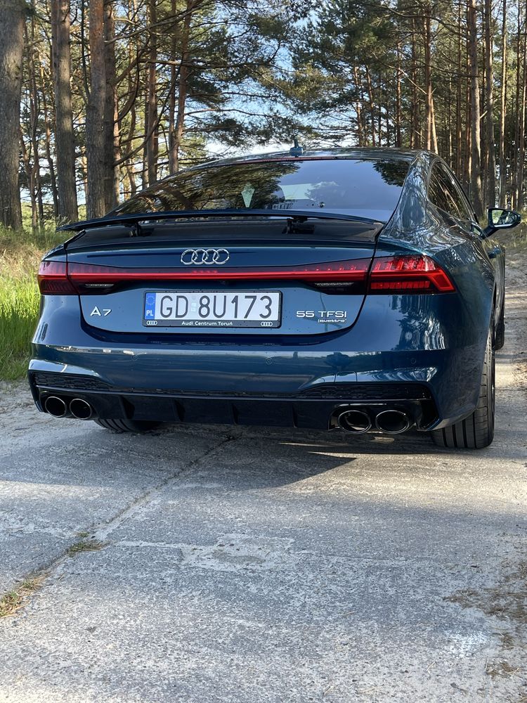Audi A7 C8 w limitowanej edycji 1 of 111 do ślubu