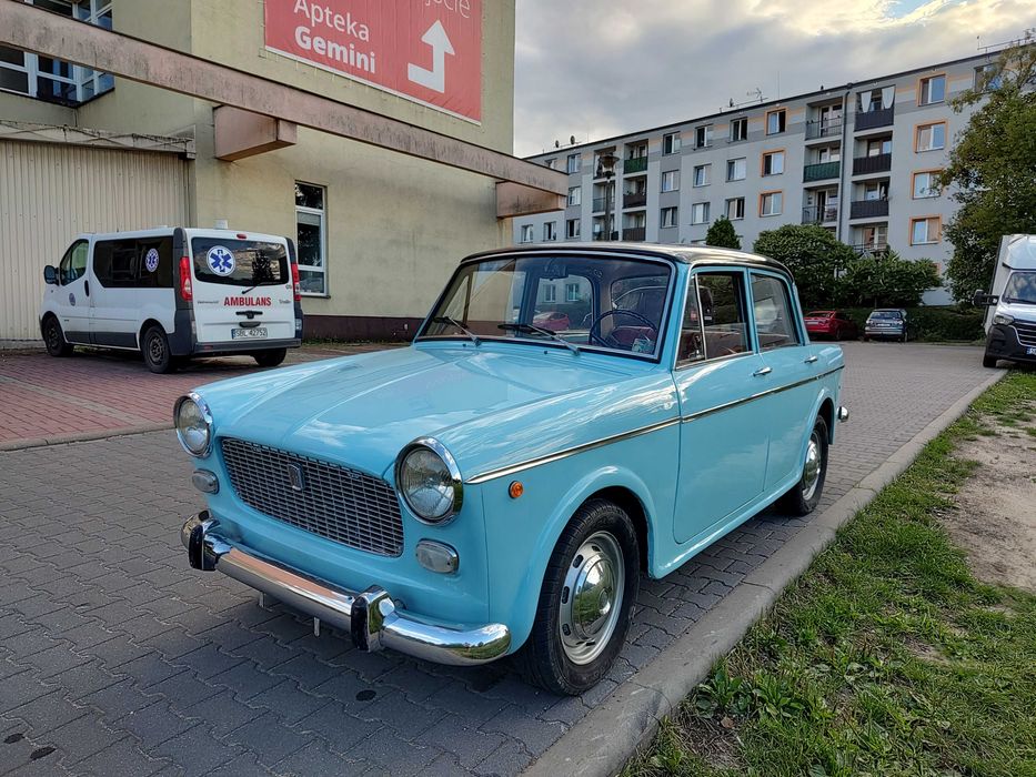 Fiat 1100d 1964r Zabytek z dokumentami z włoch,Sprawny,Mozliwa zamiana