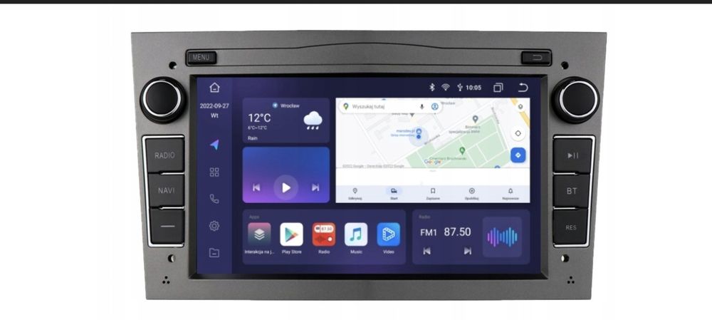 Radio 2 DIN Android Opel Vectra C 6GB carplay