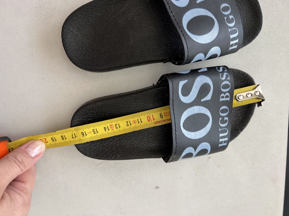 Zalando Hugo Boss klapki basenówki r. 26-27