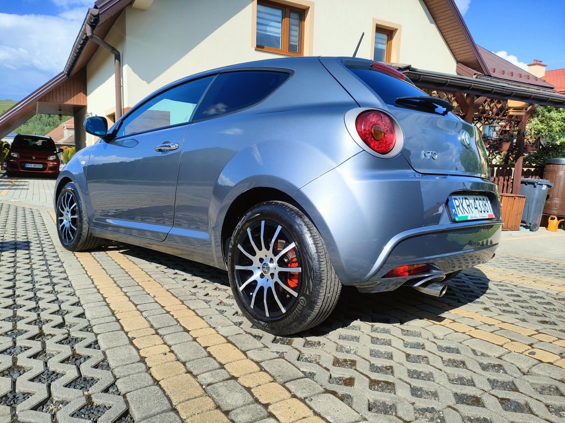 Alfa Romeo MiTo 1.4 95km, 2x alufelgi, klima, niski przebieg