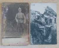 pocztówki fotografie I wojna światowa, działania wojenne, zniszczenia