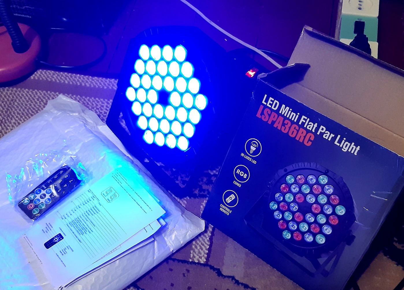 Діско світло Led par 36x3w RGBW