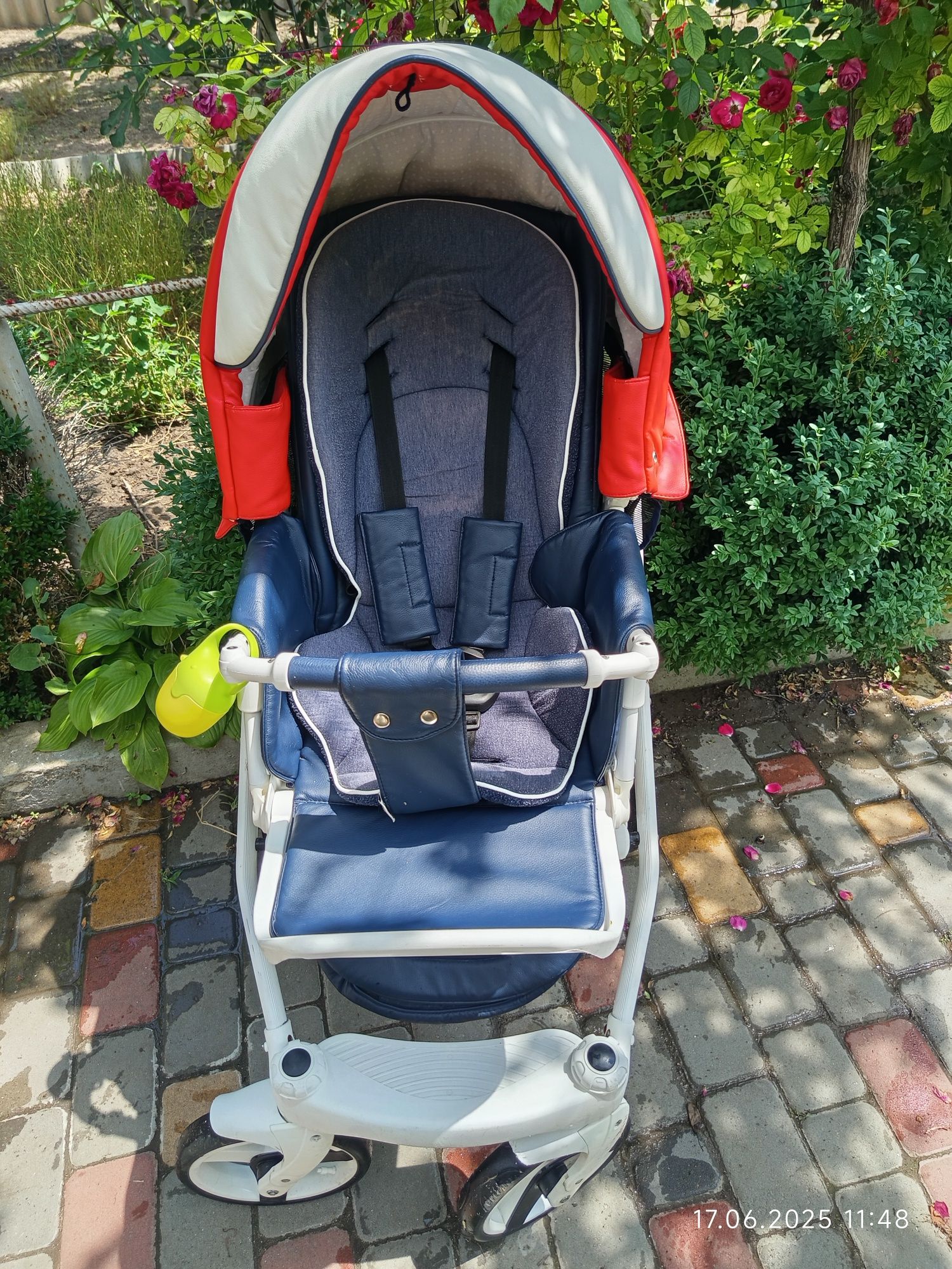 Коляска два в одном bebe mobile
