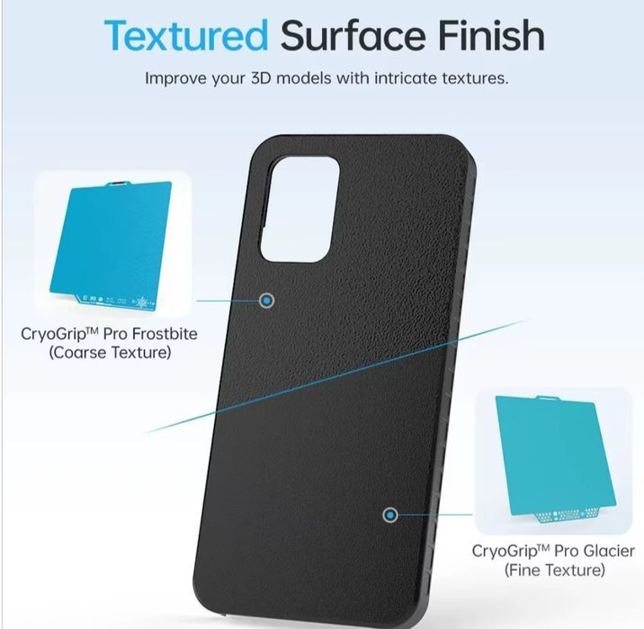 placa de construção (build plate) para impressão 3D BIQU CryoGrip Pro