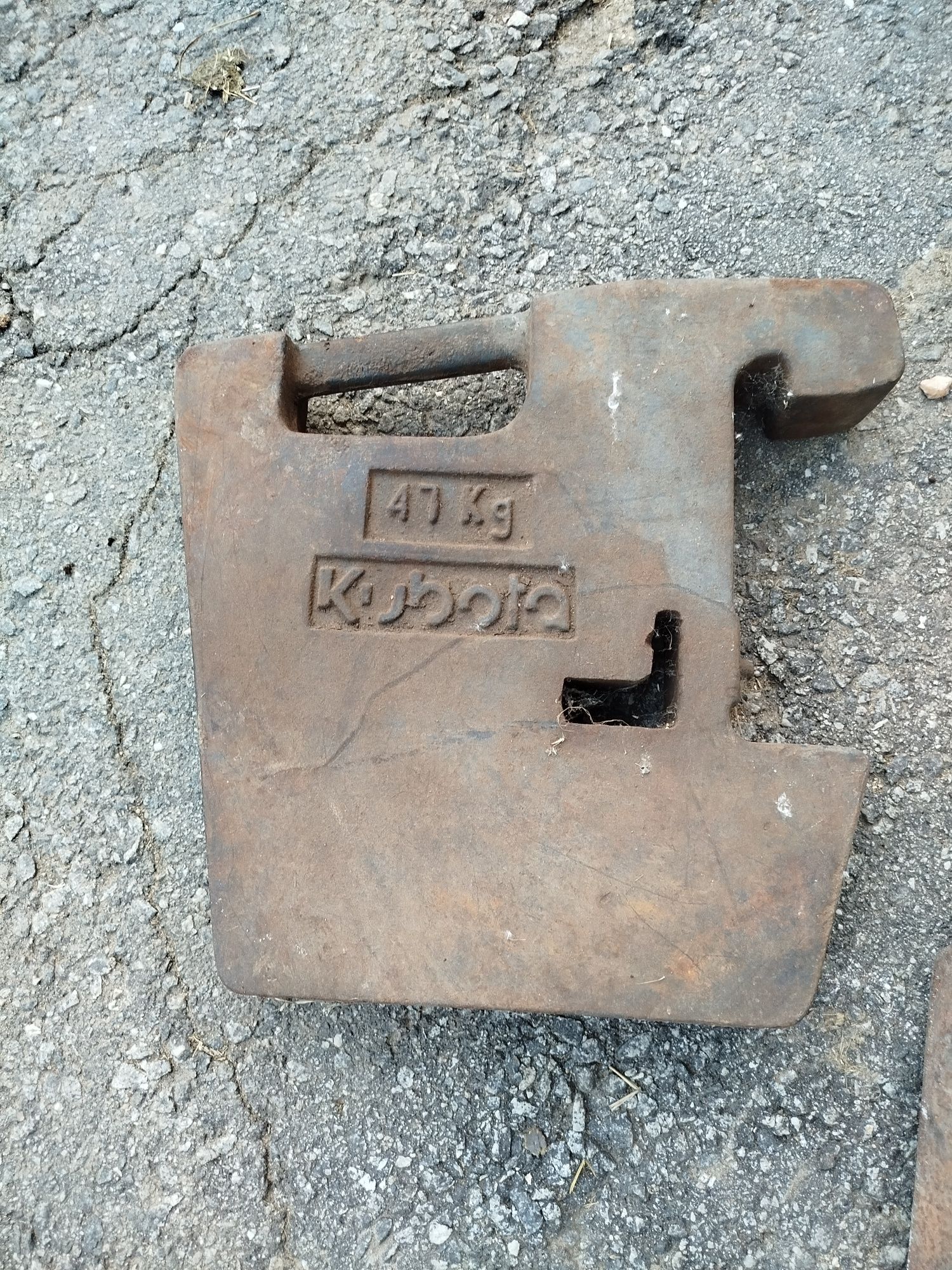 Pesos Kubota 47kg