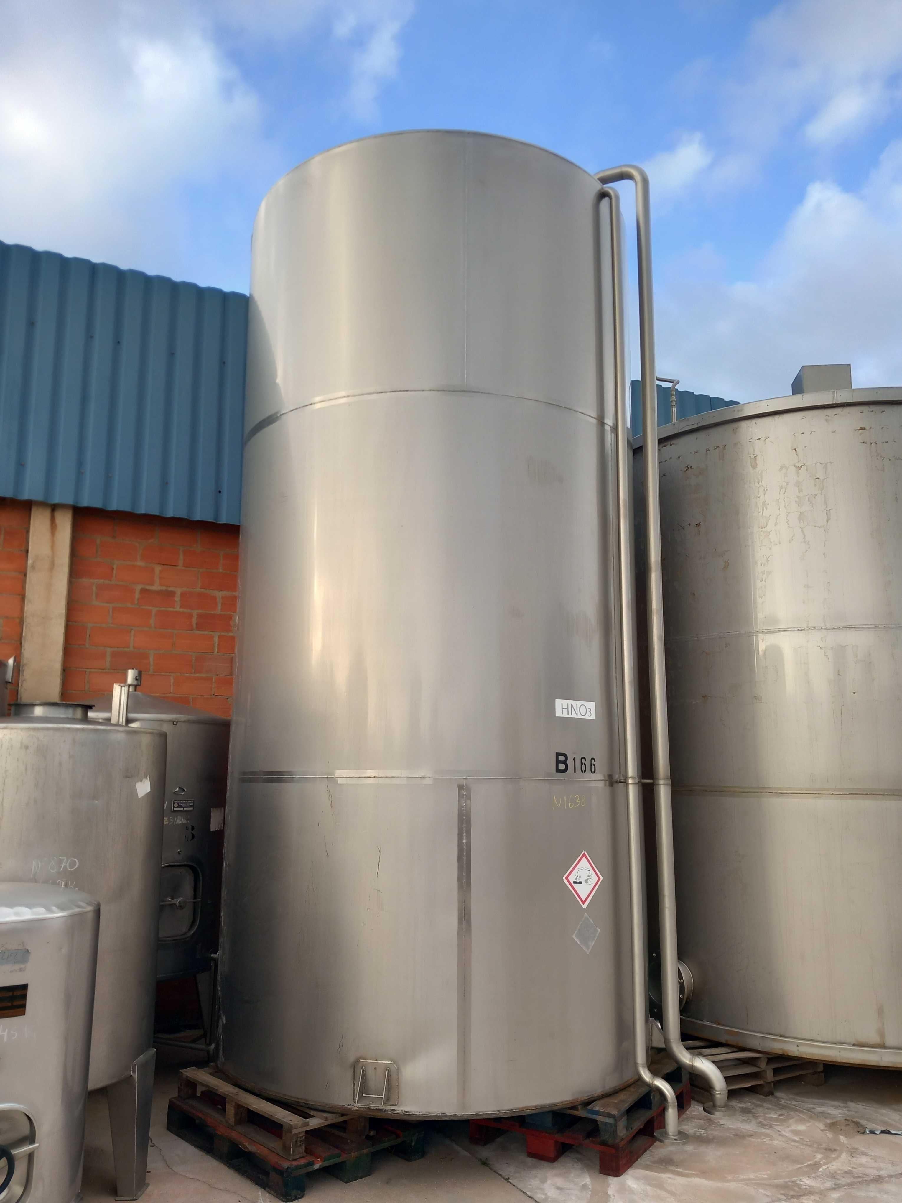 Depósito inox 30m3