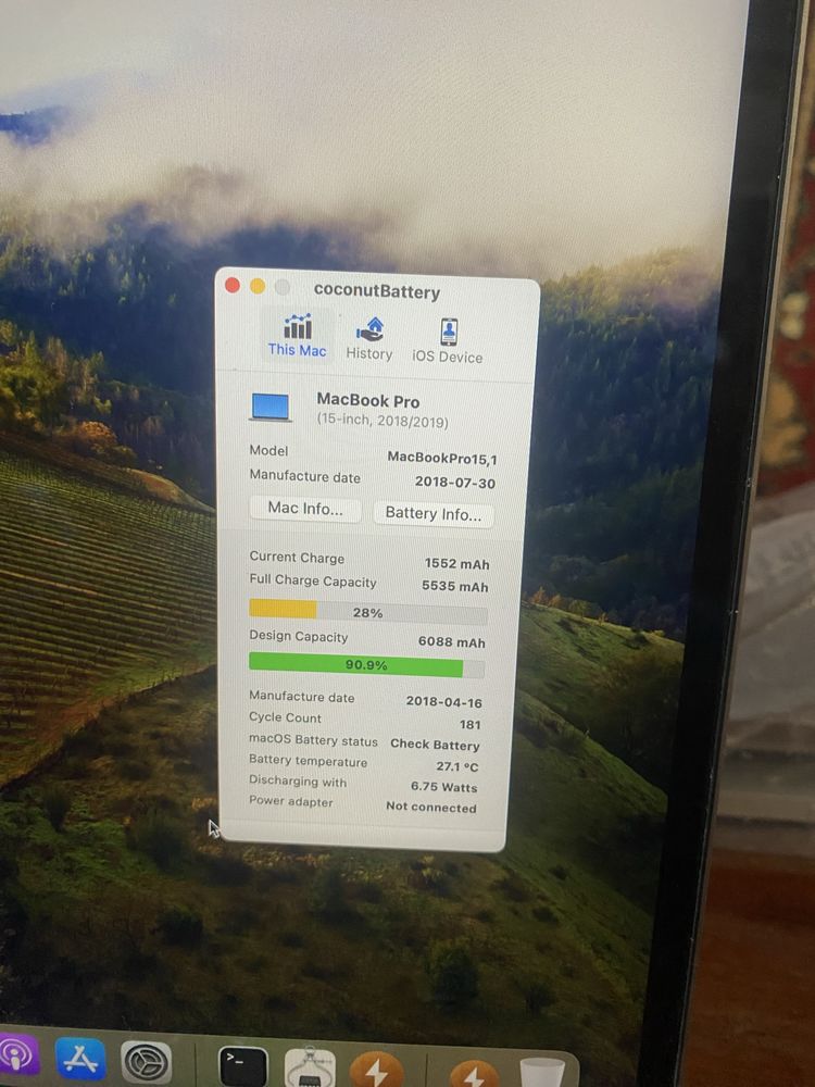 MakBook i7/32/500