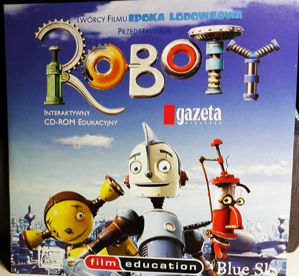 Roboty interaktywny CD-rom edukacyjny dla dzieci w wieku 5-7 lat