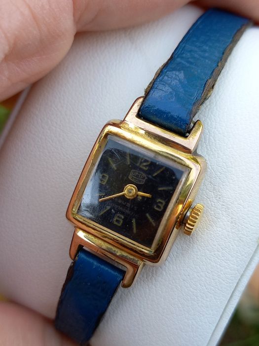 Zegarek umf ruhla vintage stary 20 mikronów naręczny sprawny