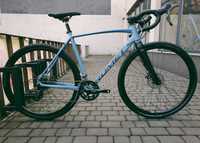 Romet Aspre 1.0, niebieski, rozm. M/54cm, gravel, shimano claris, 2024