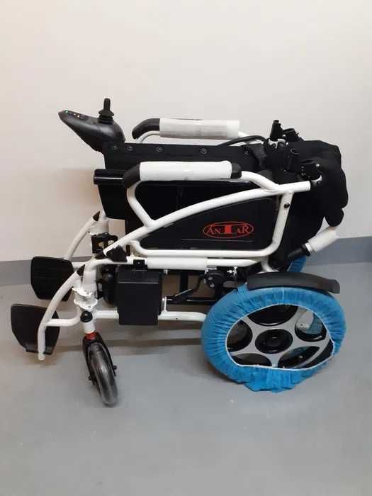 Składany wózek inwalidzki elektryczny Antar.Refundowany kod NFZ P.130C