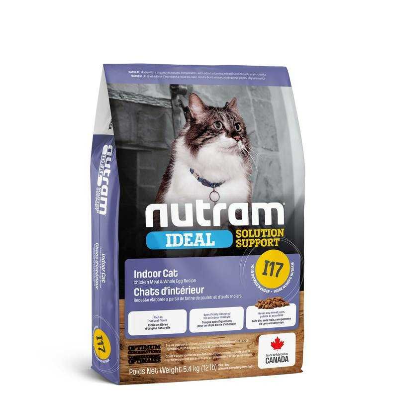 Холістик NUTRAM I17 Ideal SS для вибагливих котів. 1,13 кг. Канада