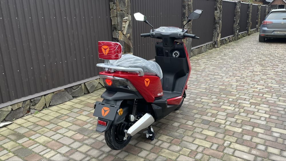 НОВИЙ Електросеутер YADEA T5 червоний електричний акамуляторний