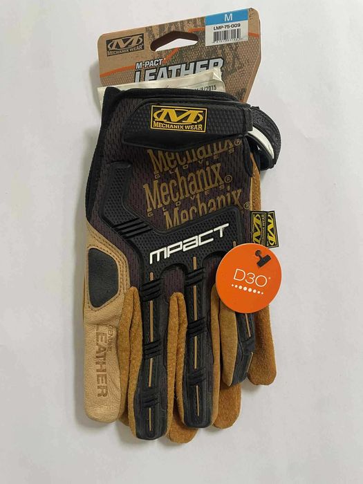 Rękawice Mechanix Leather™ M-Pact® BROWN (M)