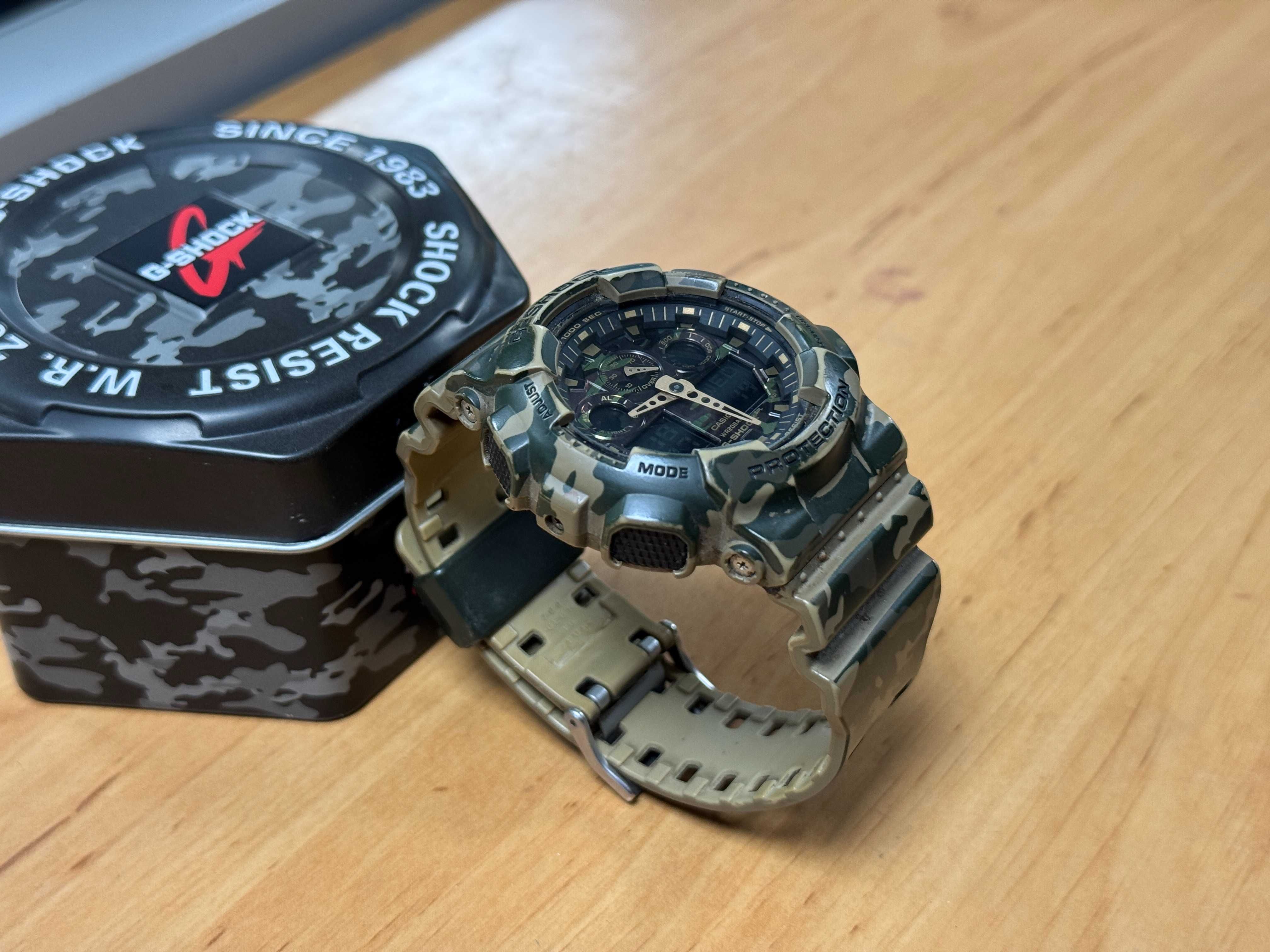 Zegarek Casio G-Shock GA-100CM moro