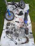 Rama/części mini cross 50cc