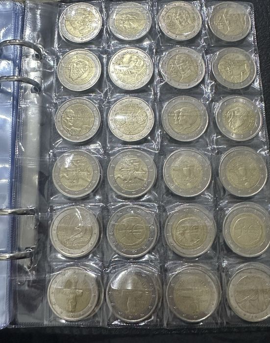 Moedas de 2€ para trocas