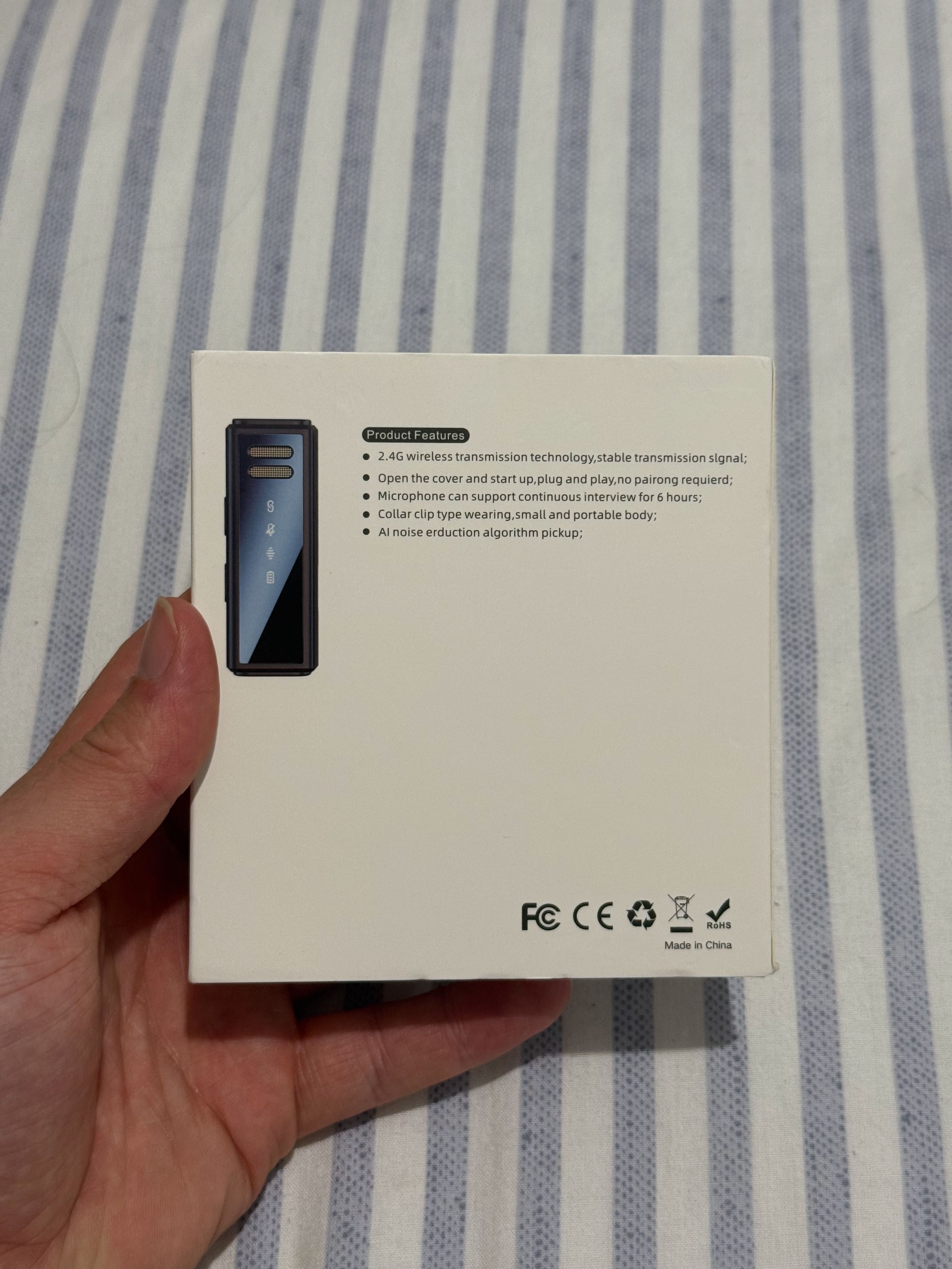 Microfones MIJIA Lapela Smartphone