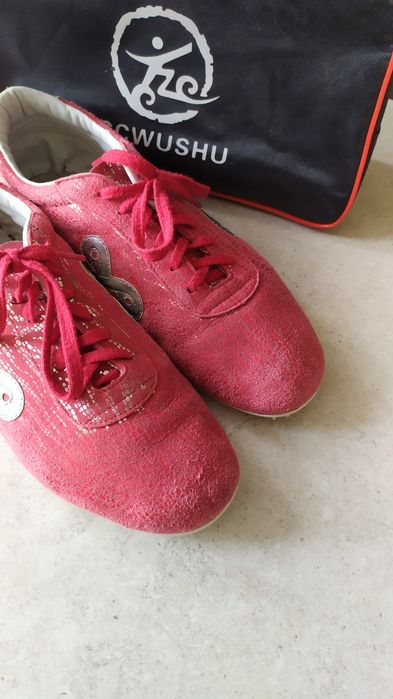 Бодосаги для занятий УШУ , натуральный замш.