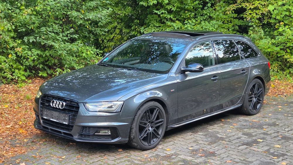 Audi A4 Avant Cała 1 lakier jeden właściciel rachunek rozrząd Daytona Competition rs