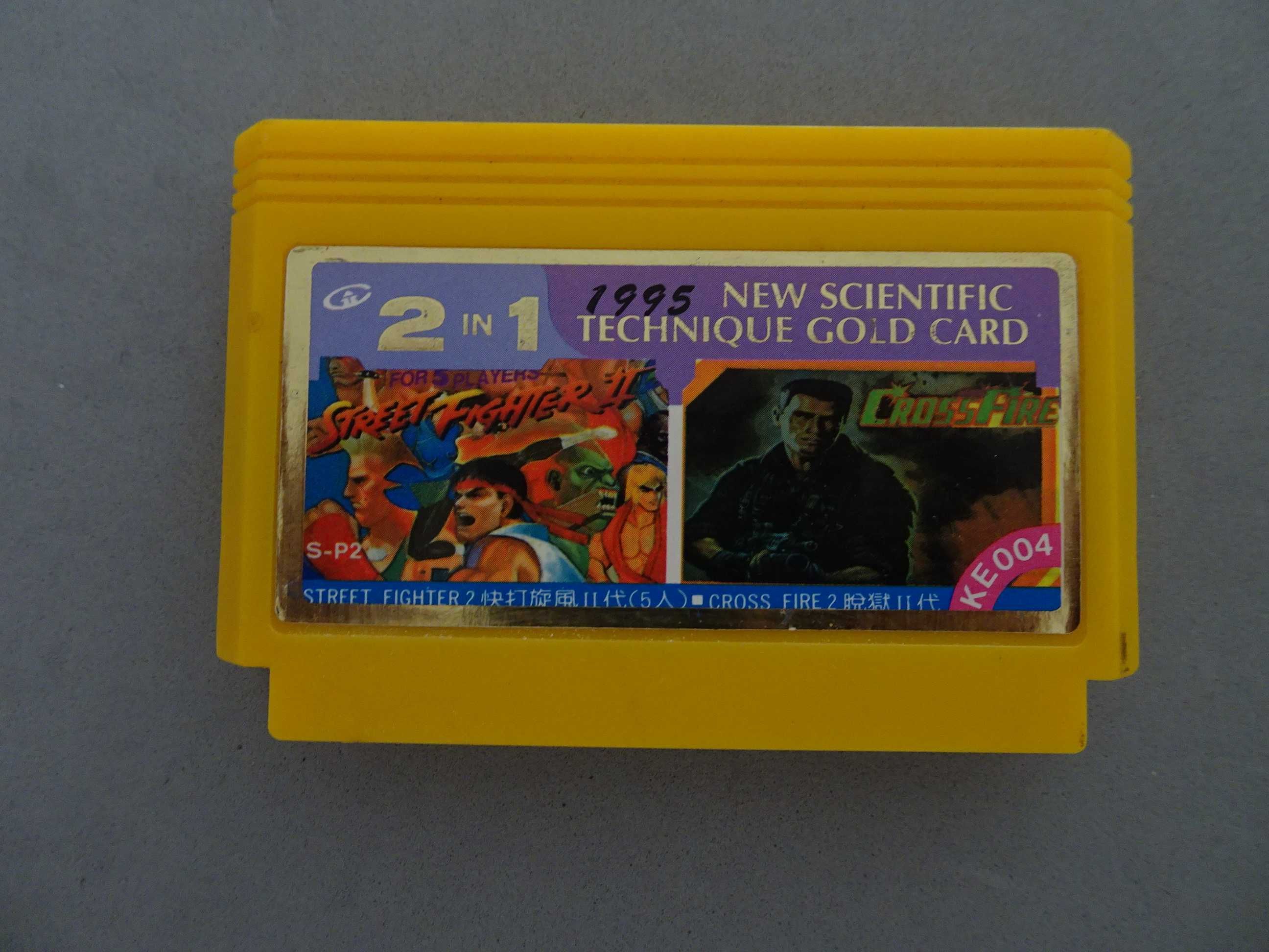 Jogo Famicom 2 in 1 New Scientific Technique Gold Card