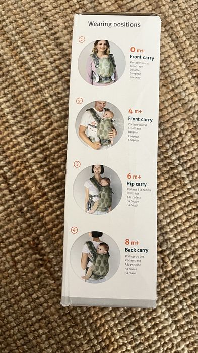 Nosidełko ergonomiczne Love & Carry ONE+ Cool Edition Cardamom