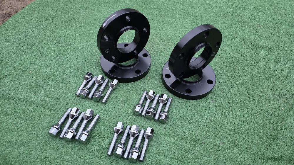 Dystanse Bmw e90,e46,e60,e65,e92,e87,e39 5x120 20mm z śrubami nowe cza