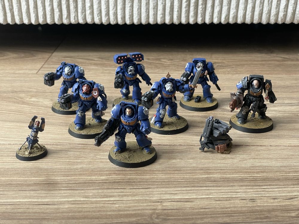 Warhammer 40k ultramarines 1500 + walizka
