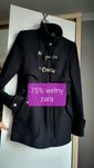 ZARA płaszcz 75% wełny