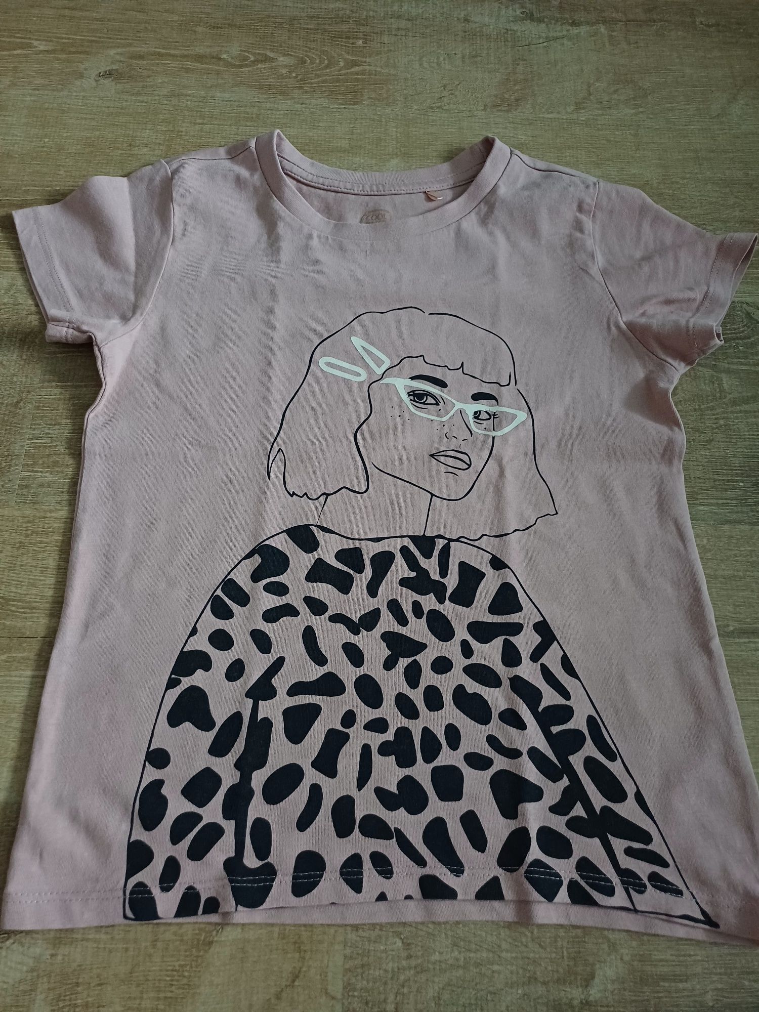 Bluzka bluzeczka koszulka t-shirt Cool Club Smyk 140, 3 szt.