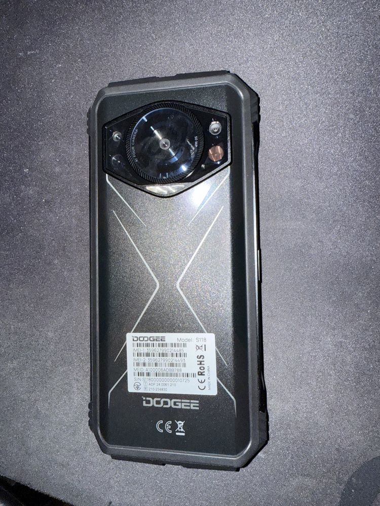 Telefon doogee s118 20 gb 512 gb z kamerą noktowizyjną