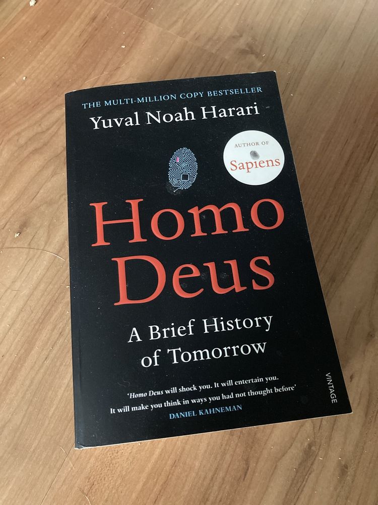 Homo Deus Yuval Noah Harari po angielsku
