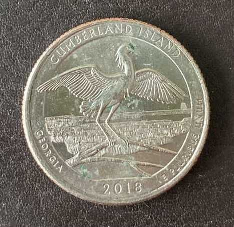 Квотер доллар США 25 центов 2000 год