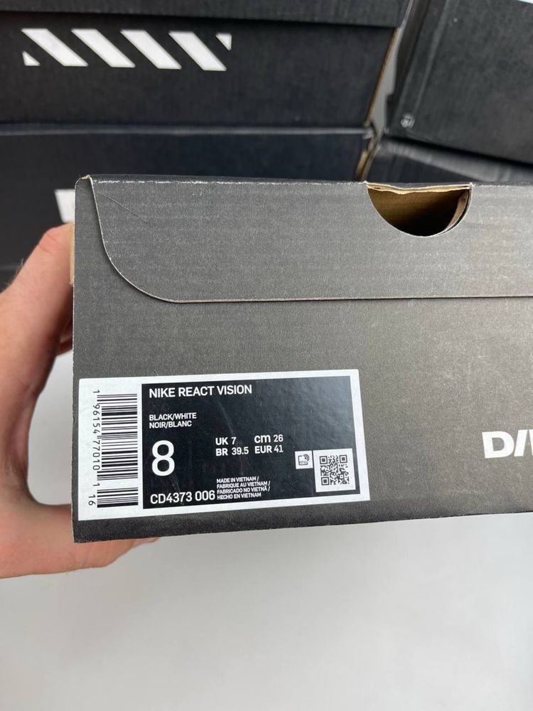 Кросівки Nike react vision кроссовки найк реакт 40,41,42,43,44,45